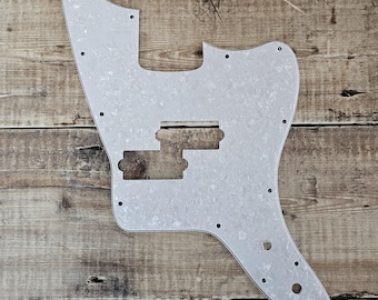 Mark Hoppus Signature Jaguar Bass Pickguard - Passend für Fender HMNIM Mark Hoppus Signature Jaguar Bassgitarre