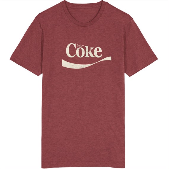 Enjoy Coke Coca-cola Retro Vintage T Shirt - Etsy