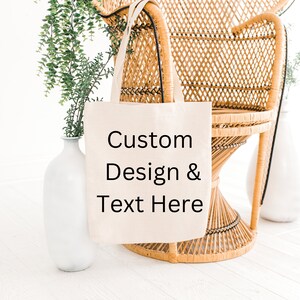 Personalized Custom Tote Bag for Wedding, Canvas Tote Name/Initial for Bridesmaid, Bride Tote Bag, Engaged Miss to Mrs Custom Bag