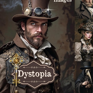 Steampunk Junk Journal, Steampunk Images, Steampunk Art, Steampunk Printable Images, Steampunk Scrapbook, Steampunk Graphics - Dystopia