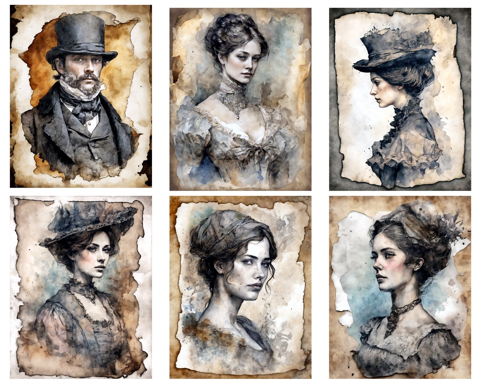 Vintage Journal Cards, Victorian Images, Junk Journal Pages, Victorian ...