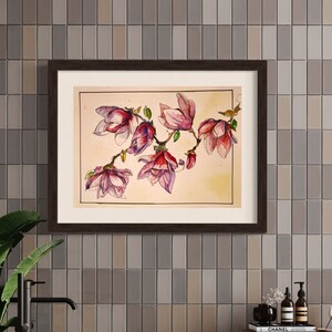 Spring Flower Watercolor