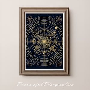 Impresión digital Universo inexplorado, Descarga instantánea Mapa de las estrellas, Espacio sin fin descargable, Regalo de pareja, Nebulosa eterna galaxia
