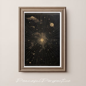 Centro de Impresión Digital del Universo, Descarga Instantánea Mapa de las estrellas, Espacio sin fin descargable, Regalo de pareja, Nebulosa Eterna Galaxia