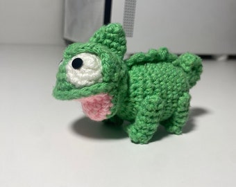 Pascal From Rapunzel Chameleon Amigurumi