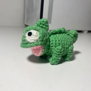 Pascal From Rapunzel Chameleon Amigurumi