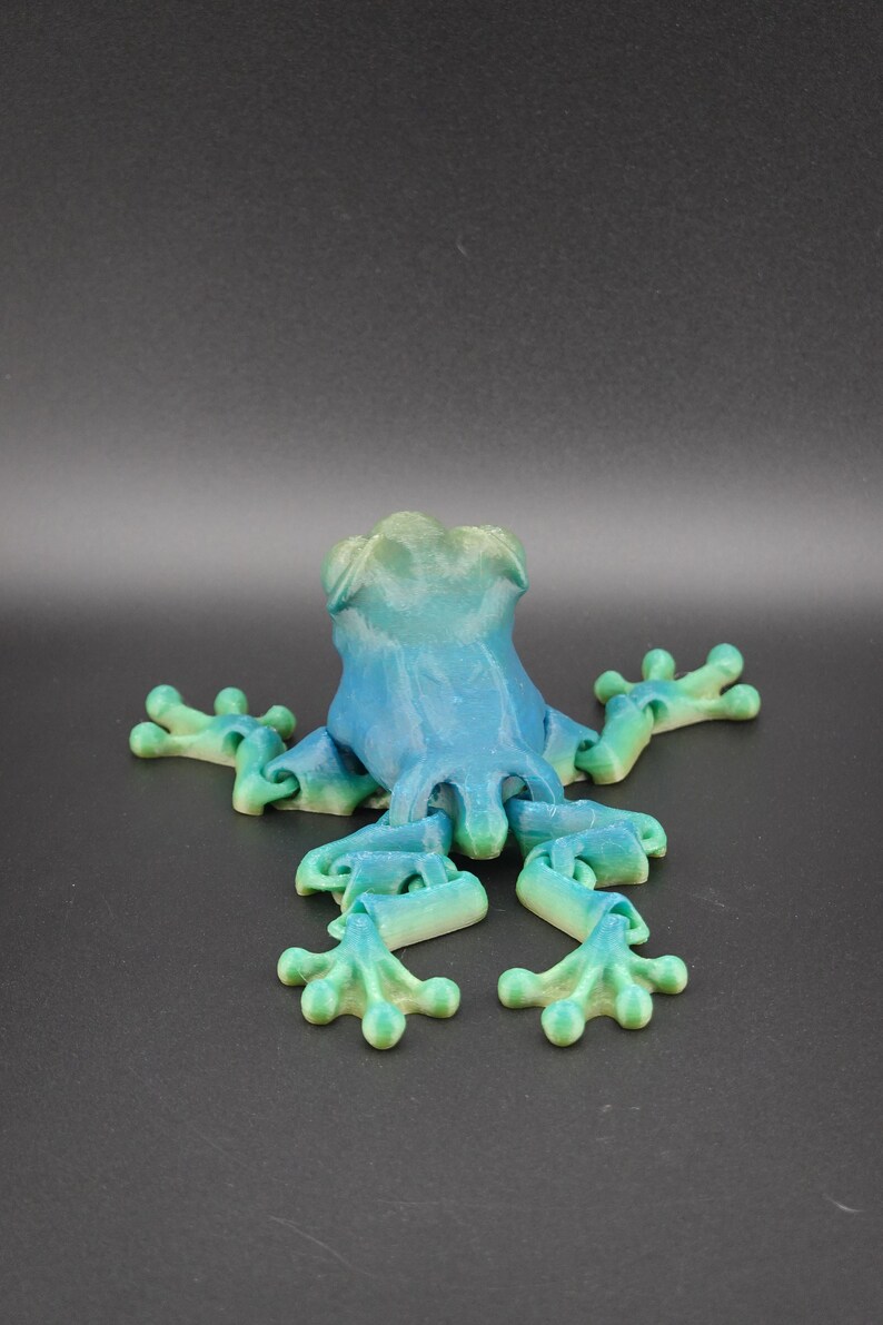 Articulated 3d Printed Cowboy Frog