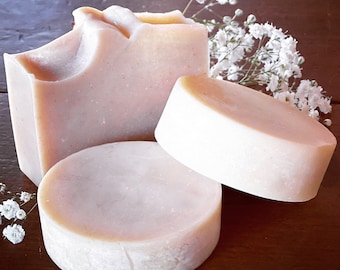 Jabón Artesanal de Leche de Cabra y Avena Hecho a Mano - Baby Bar