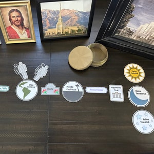 Plan of Salvation - Missionary Teaching Set / Primary Activity - Large Deluxe Version - 3d Printed