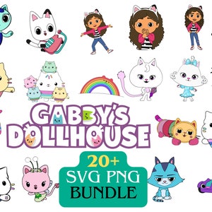 Cute Gabby - Dollhouse - Gabby's Dollhouse Sticker for Sale by anaev