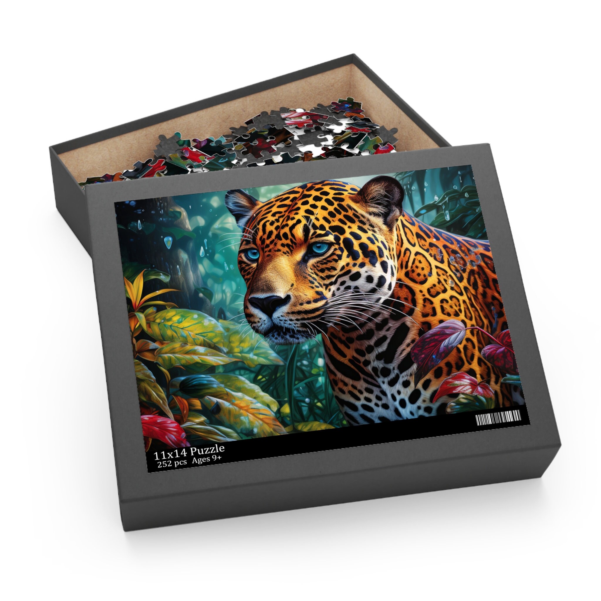 Jigsaw Puzzle of Leopard in the Jungle, Nature (120, 252