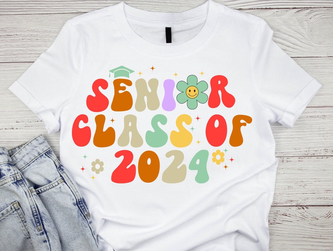 Senior 2024 PNG, High School 2024, Class of 2024, Graduate Groovy 2024 ...