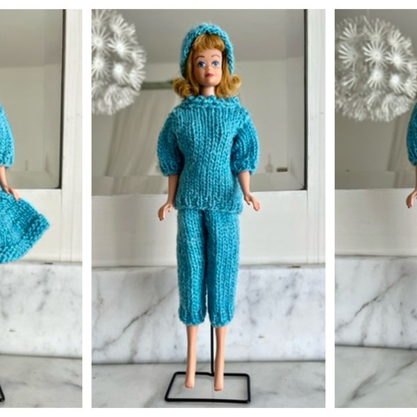 Kleider für Barbie 60er Jahre