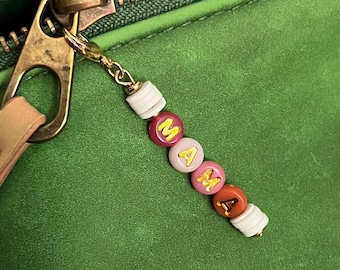 Mama-sleutelhanger | Cadeau voor moeder | Sleutelhanger met clip voor moeder |  Tashanger