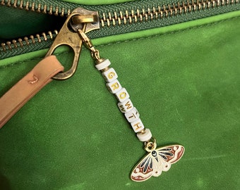 Growth Keychain  |  Butterfly Keychain  |  Butterfly Charm  |  Bag Charm