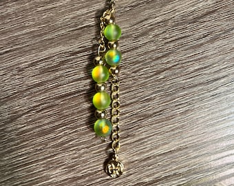 Llavero con el signo del zodíaco / Llavero con Piscis / Charm para bolso