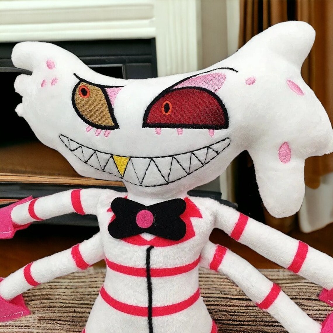 Hazbin Plush Toy, Hazbin Hotel Plushie, Hazbin Stuffed Toy Figure