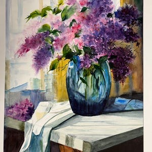 Original watercolor painting