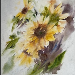 Original watercolor painting