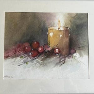 original watercolor painting