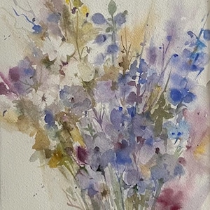 Original watercolor painting