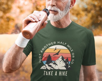 Take a Hike Camping Style Tshirt Outdoor Adventure T-Shirt Nature Lover Shirt Hiking Adventure Graphic Tee Vacation Shirt Great Outdoors Fan