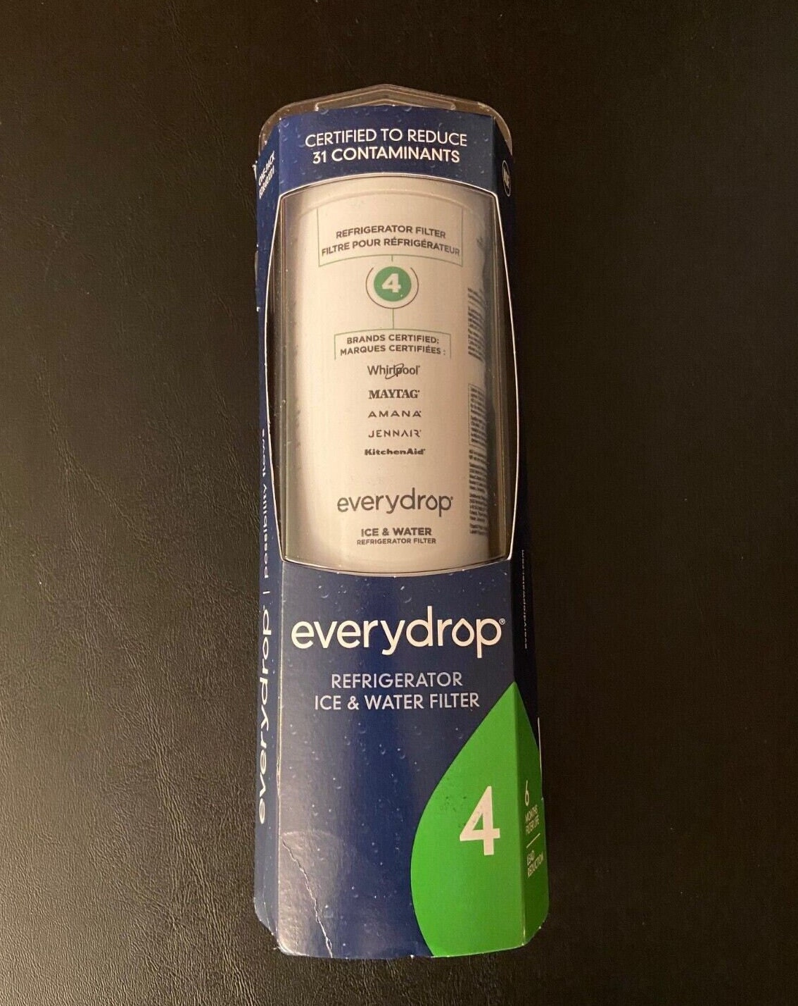 Whirlpool 4 Everydrop EDR4RXD1 4pack Refrigerator Water Filter