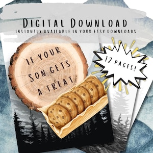 Aus dem Studentenheim Geschenk für Ihn Geben Sie Ihrem Sohn eine Belohnung Digitaler Download Sommerpause Weihnachtspause Finale Frühlingsferien Geschenkkartenbroschüre