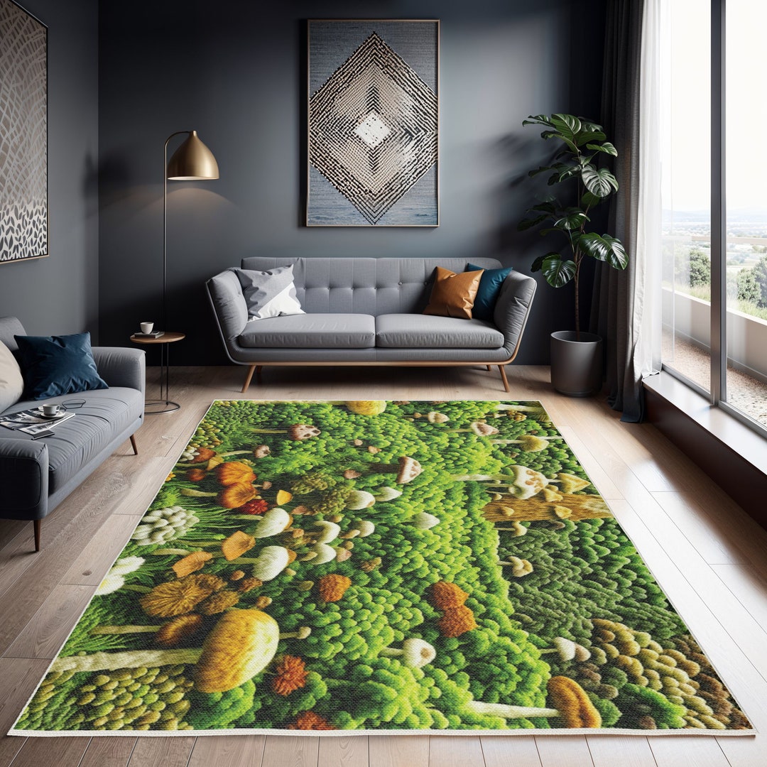 Mushroom Garden Area Rug GFTONT5803 main image 1