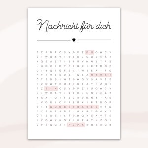 Du wirst ein wunderbarer Papa Kreuzworträtsel | Schwangerschaft verkünden | Digitaler PDF Download