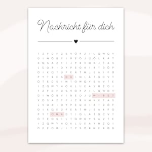 Du wirst Oma Kreuzworträtsel | Schwangerschaft verkünden | Digitaler PDF Download