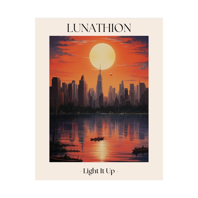 3-Poster Velaris, Terrasen, und Lunathion Art Set | Sarah J Maas Kunstwerk Bild 4