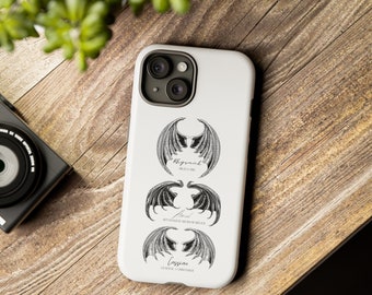 ACOTAR Jungen Fledermausflügel Handyhülle: Night Court, Illyrian Merch