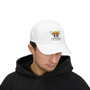 Monkey D. Luffy Jolly Roger Embroidered Cap | Straw Hat Pirates Anime Merch image 2