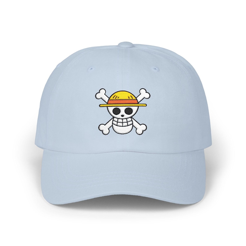 Monkey D. Luffy Jolly Roger Embroidered Cap | Straw Hat Pirates Anime Merch image 9