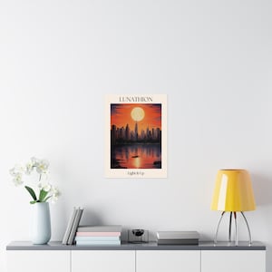 3-Poster Velaris, Terrasen, und Lunathion Art Set | Sarah J Maas Kunstwerk Bild 6