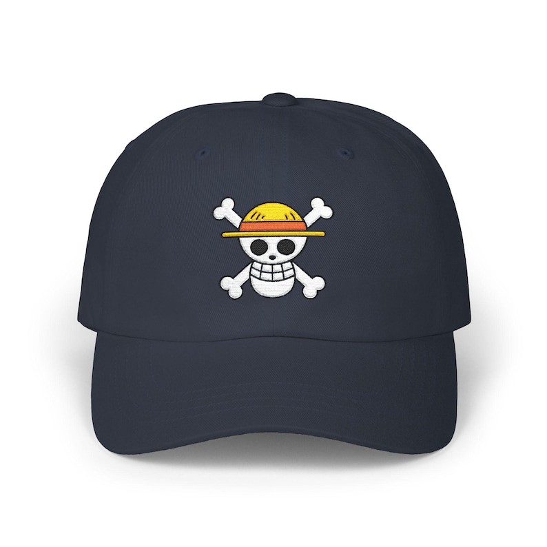 Monkey D. Luffy Jolly Roger Embroidered Cap | Straw Hat Pirates Anime Merch image 10