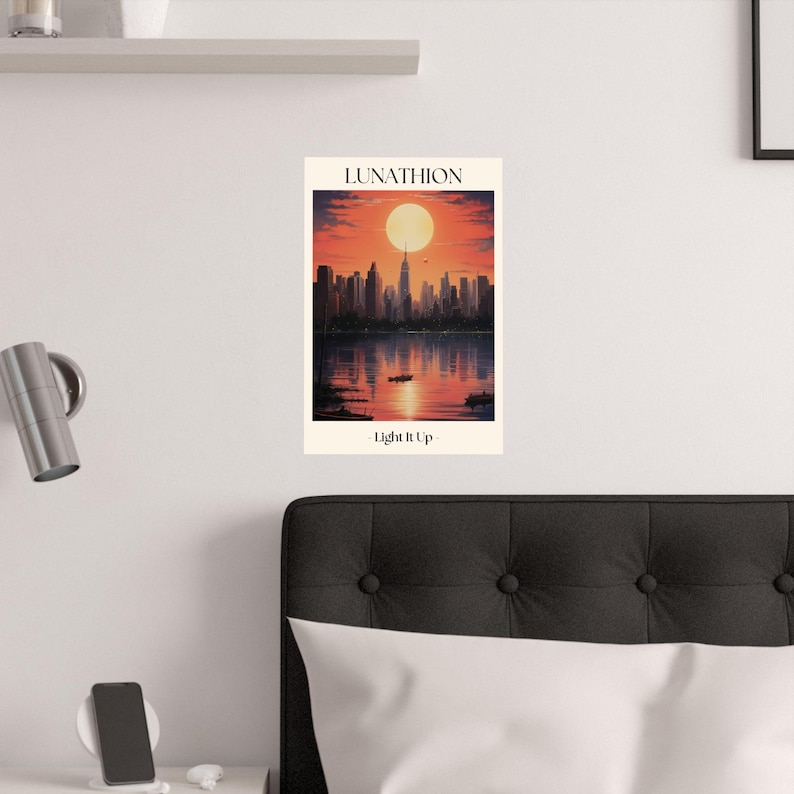 3-Poster Velaris, Terrasen, und Lunathion Art Set | Sarah J Maas Kunstwerk Bild 10
