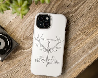 Throne of Glass Phone Case: Aelin Galathynius, You Do Not Yield