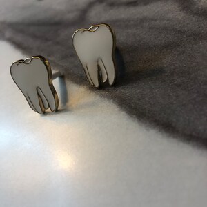 Tooth Earrings