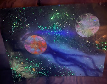 Far out planet paintings