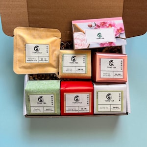 Tea Lover Gift Box Set, Loose Leaf Tea Sampler