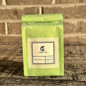 Premium Jasmine Pearl Tea, Chinese Gong Fu Loose Leaf Tea, Kung Fu