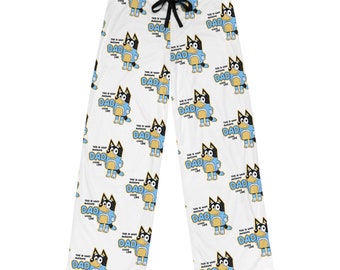 Awesome Dad, Bluey - Men's Pajama Pants (AOP)
