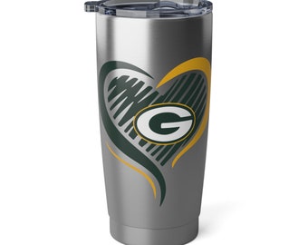 Green Bay Football "This Girl Loves Packers" - 20oz Tumbler