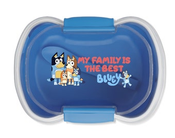 Bluey, „My Family is the Best“ - zweiteilige Bento Lunch Box