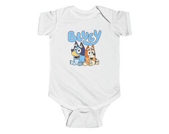 Bluey and Bingo - Infant Fine - Jersey Bodysuit