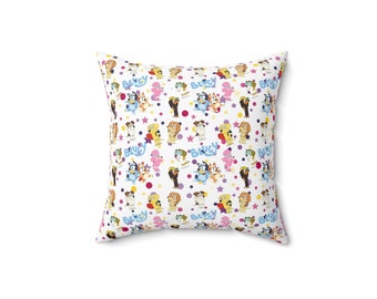 Bluey and Friends - Pillow Case with Pillow