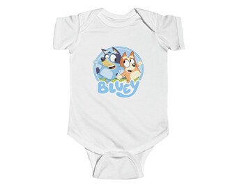 Bluey and Bingo - Infant Fine - Jersey Bodysuit