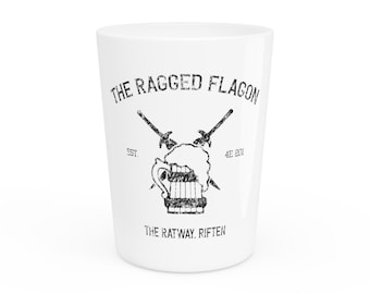 Riften, The Ratway "The Ragged Flagon" - Shot Glass